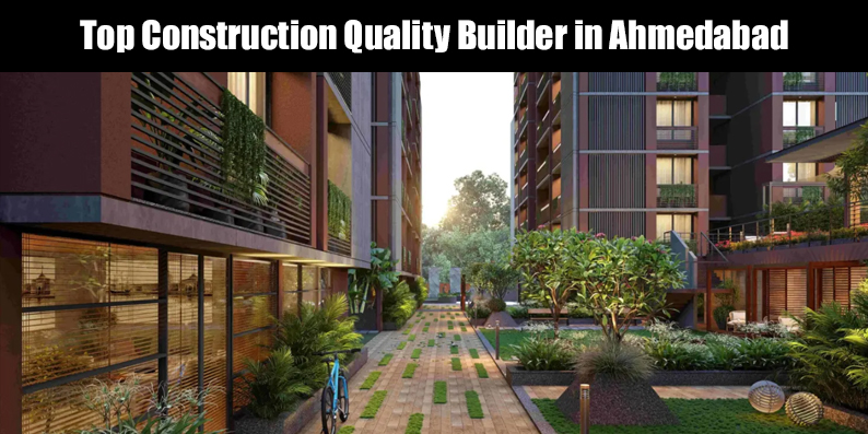 Structural work of a premium 3BHK project by Kautilya Group Developers, the top construction quality builder in Ahmedabad.