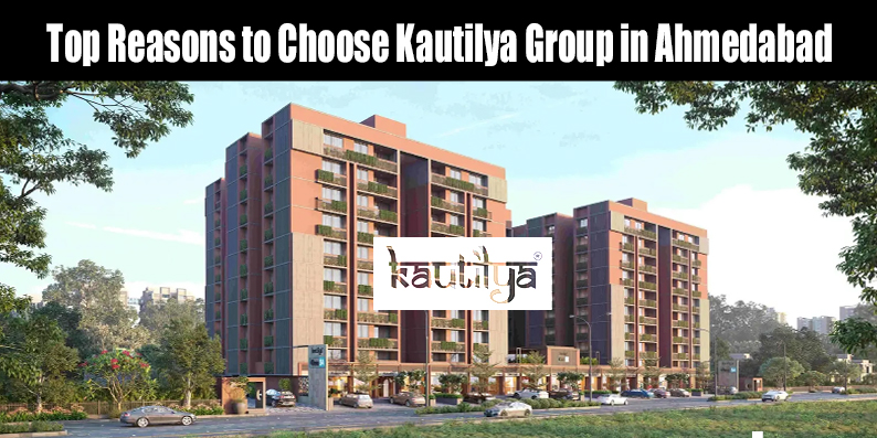 Premium 3BHK flats for sale in Ahmedabad by Kautilya Group featuring modern lifestyle amenities and gated community housing.