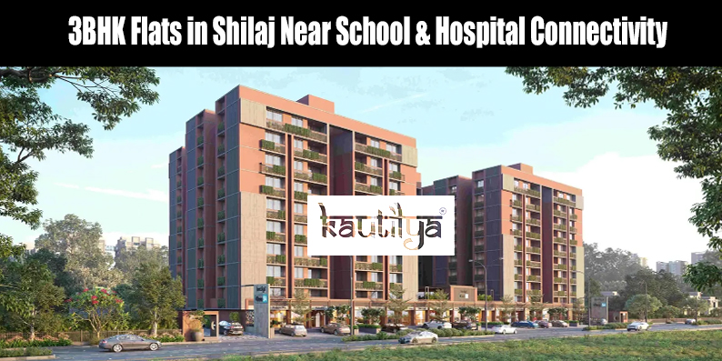Family friendly residential 3BHK flats in Shilaj near schools and hospitals Ahmedabad